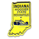 Indiana Magnet 2D 2 color