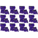 Louisiana Magnet 2D 2 color