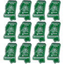 ミシシッピ州 マグネット 2D 2色 / Mississippi Magnet 2D 2 color