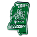 ミシシッピ州 マグネット 2D 2色 / Mississippi Magnet 2D 2 color