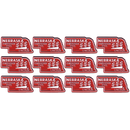 ネブラスカ州 マグネット 2D 2色 / Nebraska Magnet 2D 2 color