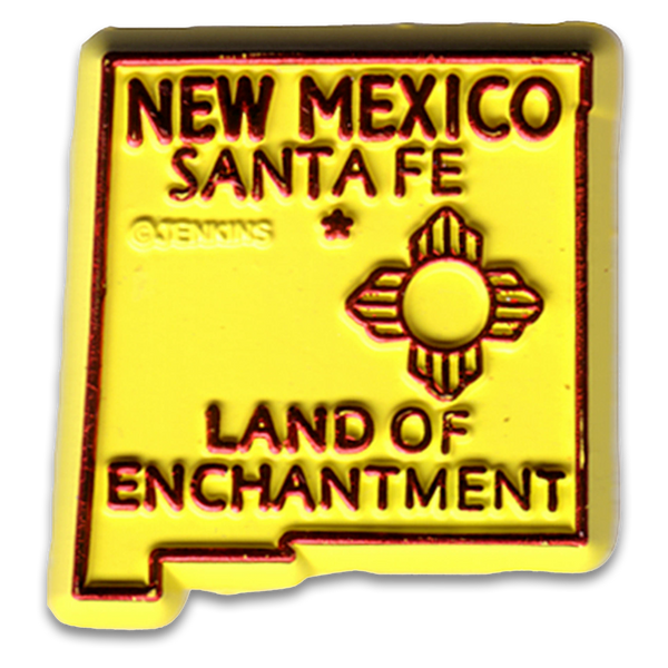 New Mexico Magnet 2D 2 color