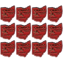 オハイオ州 マグネット 2D 2色 / Ohio Magnet 2D 2 color