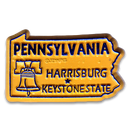 Pennsylvania Magnet 2D 2 color