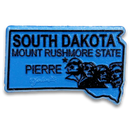 South Dakota Magnet 2D 2 color