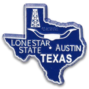 Texas Magnet 2D 2 color