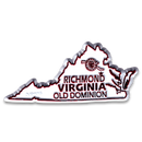 Virginia Magnet 2D 2 color