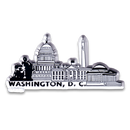 ワシントンD.C. マグネット 2D 2色 / Washington, D.C. Magnet 2D 2 color