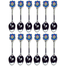 アーカンソー州 スプーン [地図と旗] / Arkansas Spoon Elements Shield