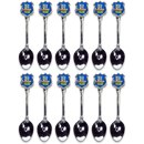 アイダホ州 スプーン [地図と旗] / Idaho Spoon Elements Shield