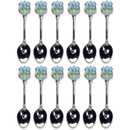 ミネソタ州 スプーン [地図と旗] / Minnesota Spoon Elements Shield