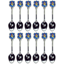 ミシシッピ州 スプーン [地図と旗] / Mississippi Spoon Elements Shield