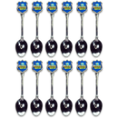 モンタナ州 スプーン [地図と旗] / Montana Spoon Elements Shield