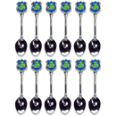 ワシントン州 スプーン [地図と旗] / Washington Spoon Elements Shield