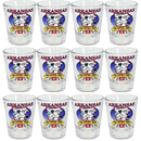 アーカンソー州 ショットグラス（1.5oz）[州の地図] / Arkansas Shot Glass State Map  (1.5oz)