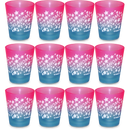 Oklahoma Shot Glass Multi Color Stars (1.5oz)