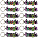 Georgia Keychain PVC Festive