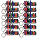 Oklahoma Keychain PVC Festive