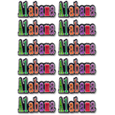 Alabama Magnet PVC Festive