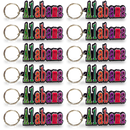 Alabama Keychain PVC Festive