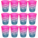 Louisiana Shot Glass Multi Color Stars (1.5oz)