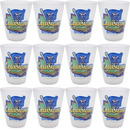 Louisiana Shot Glass Map & Flag  (1.5oz)