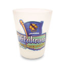 Oklahoma Shot Glass Map & Flag  (1.5oz)