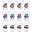 アラバマ州 ショットグラス（1.5oz）[地図＆旗] / Alabama Shot Glass Map & Flag  (1.5oz)