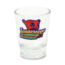 Tennessee Shot Glass Frosted Map & Flag  (1.5oz)