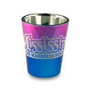 ミシシッピ州 ショットグラス（1.5oz）[メタリックバブル] / Mississippi Shot Glass Electro Bubble (1.5oz)