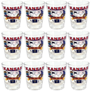 Kansas Shot Glass State Map  (1.5oz)