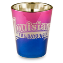 Louisiana Shot Glass Electro Bubble (1.5oz)