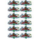 ミシシッピ州 マグネット 2D  [州のアイコン] / Mississippi Magnet 2D Elements