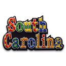 サウスカロライナ州 マグネット 2D  [フェスティバル] / South Carolina Magnet PVC Festive
