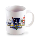 サウスカロライナ州 マグカップ（11oz/325ml）[州のアイコン] / South Carolina Mug Elements (11oz)