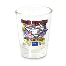 サウスカロライナ州 ショットグラス（1.5oz）[州の地図] / South Carolina Shot Glass State Map  (1.5oz)