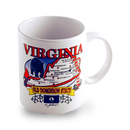 Virginia Mug State Map (11oz)