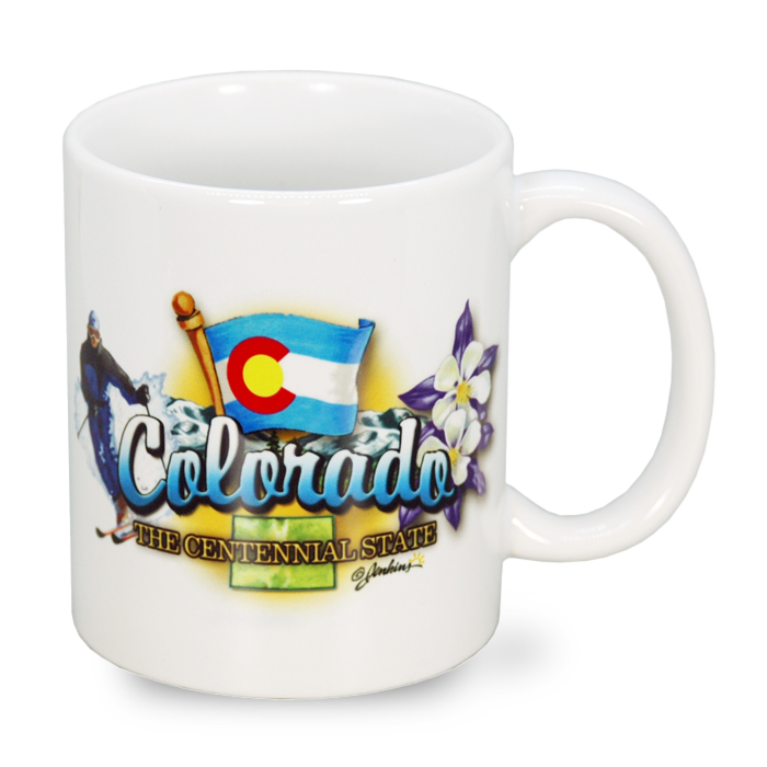 コロラド州 マグカップ（11oz/325ml）[州のアイコン] / Colorado Mug Elements (11oz)