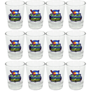 Colorado Shot Glass Map & Flag  (1.5oz)