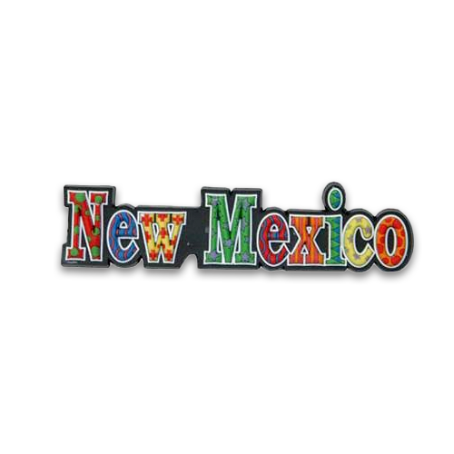 New Mexico Magnet PVC Festive
