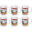 アイオワ州 マグカップ（11oz/325ml）[州の地図] / Iowa Mug State Map (11oz)
