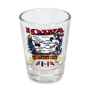 Iowa Shot Glass State Map  (1.5oz)