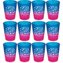 Illinois Shot Glass Multi Color Stars (1.5oz)