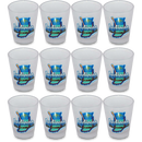 Indiana Shot Glass Map & Flag  (1.5oz)