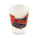 ウィスコンシン州 ショットグラス つや消し（1.5oz）[バナー] / Wisconsin Shot Glass Frosted Banner (1.5oz)