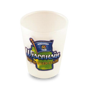 ウィスコンシン州 ショットグラス（1.5oz）[地図＆旗] / Wisconsin Shot Glass Frosted Map & Flag  (1.5oz)