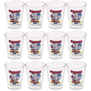 ウィスコンシン州 ショットグラス（1.5oz）[州の地図] / Wisconsin Shot Glass State Map  (1.5oz)