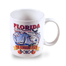 フロリダ州 マグカップ（11oz/325ml）[州の地図] / Florida Mug State Map (11oz)