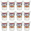 Tennessee Shot Glass State Map  (1.5oz)