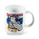 California Mug State Map (11oz)